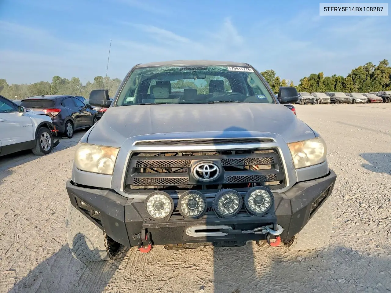 2011 TOYOTA TUNDRA VIN 5TFRY5F14BX108287 — фото 5