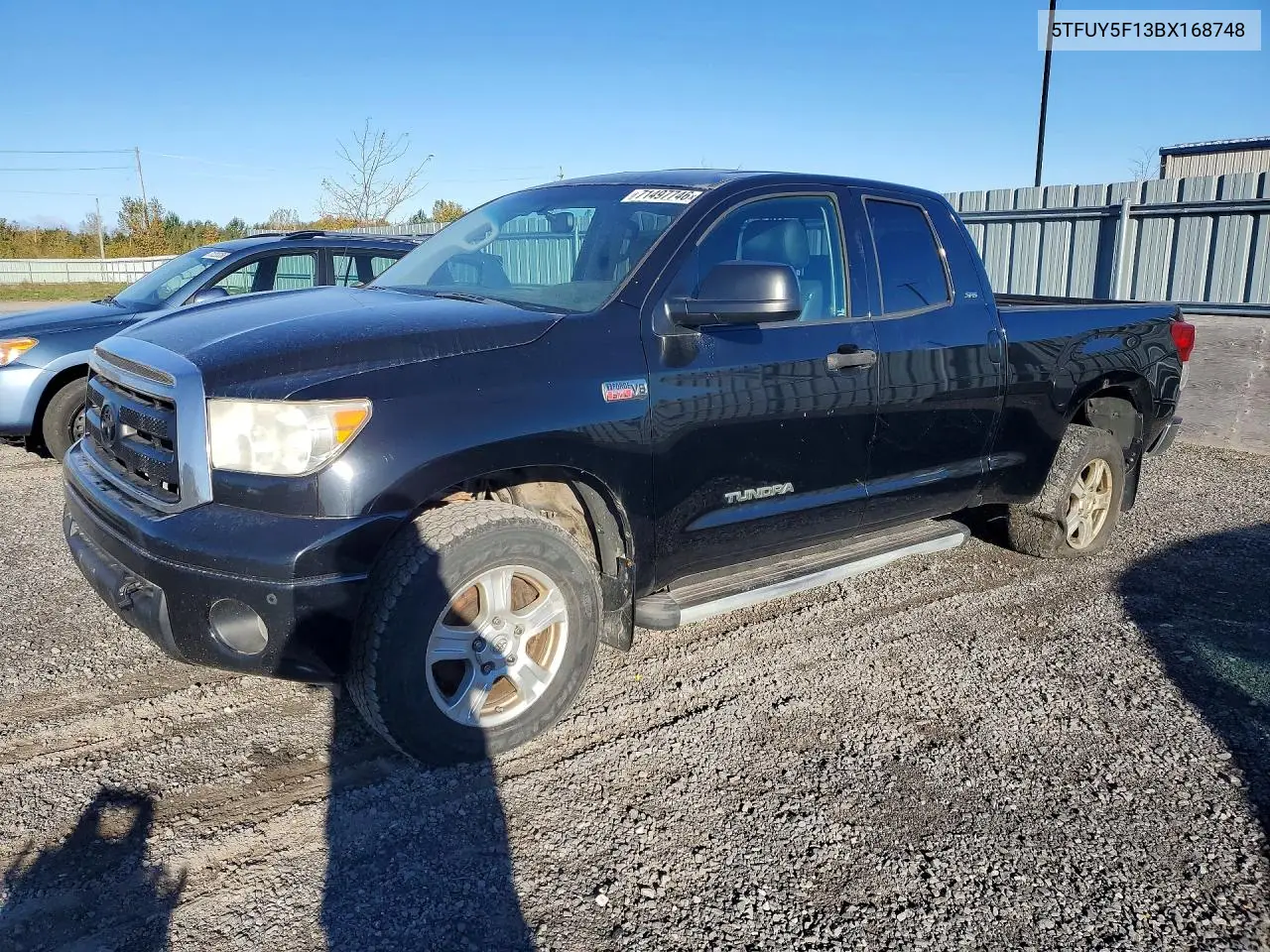 TOYOTA TUNDRA 2011, VIN 5TFUY5F13BX168748