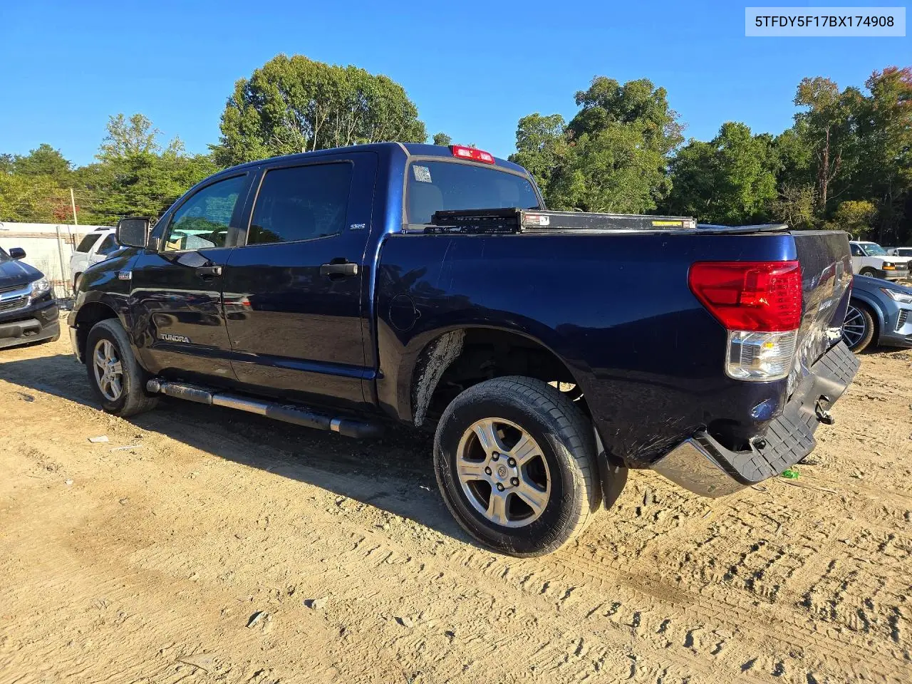 2011 TOYOTA TUNDRA VIN 5TFDY5F17BX174908 — фото 2
