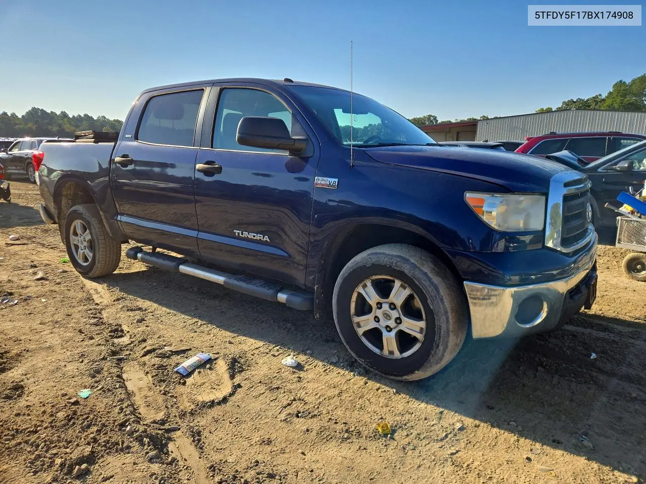 2011 TOYOTA TUNDRA VIN 5TFDY5F17BX174908 — фото 4