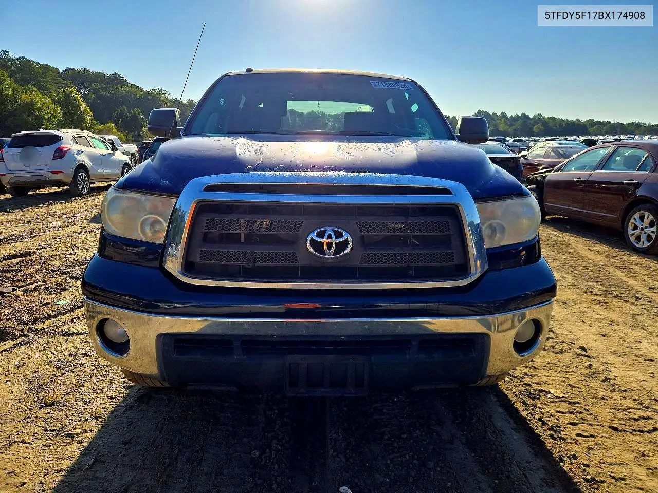 2011 TOYOTA TUNDRA VIN 5TFDY5F17BX174908 — фото 5