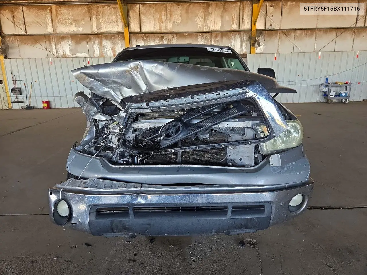 2011 TOYOTA TUNDRA VIN 5TFRY5F15BX111716 — фото 5