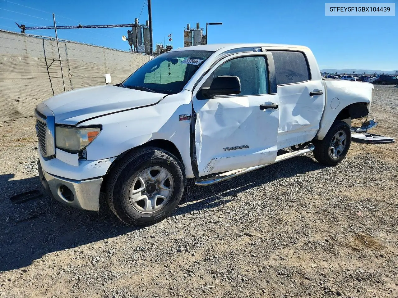 TOYOTA TUNDRA 2011, VIN 5TFEY5F15BX104439