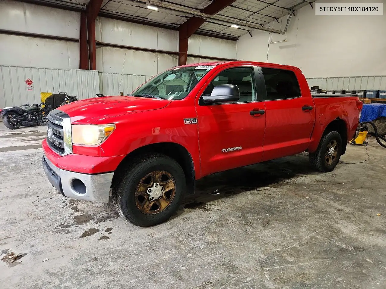TOYOTA TUNDRA 2011, VIN 5TFDY5F14BX184120