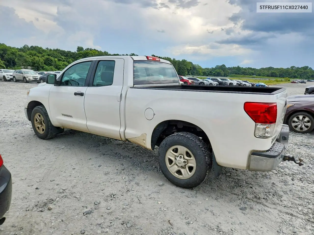 2012 TOYOTA TUNDRA VIN 5TFRU5F11CX027440 — фото 2