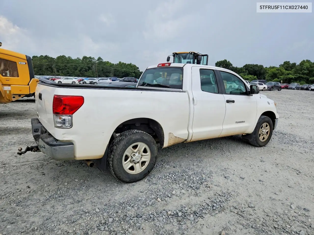 2012 TOYOTA TUNDRA VIN 5TFRU5F11CX027440 — фото 3