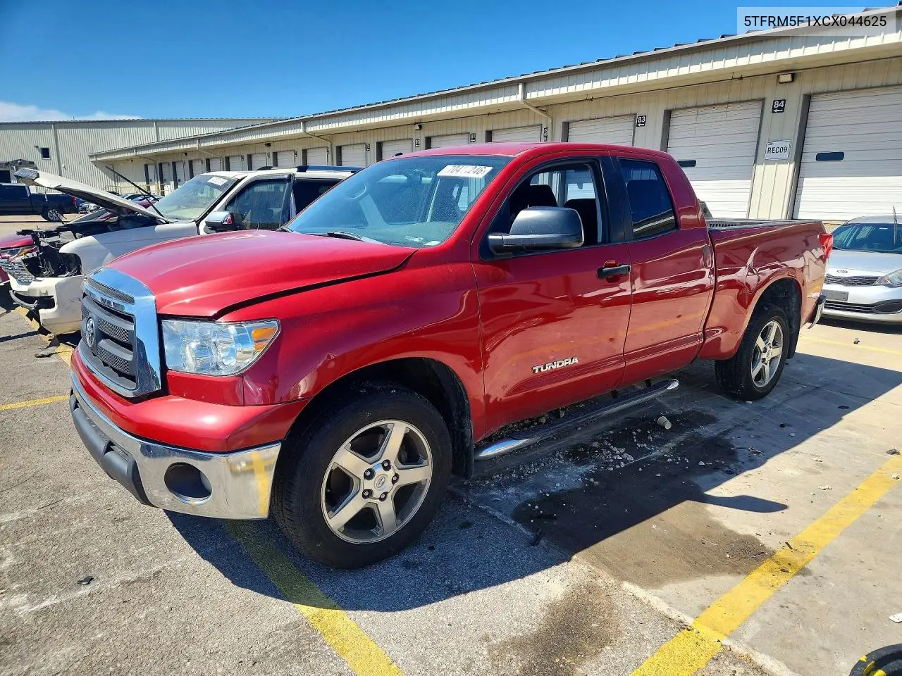 TOYOTA TUNDRA 2012, VIN 5TFRM5F1XCX044625