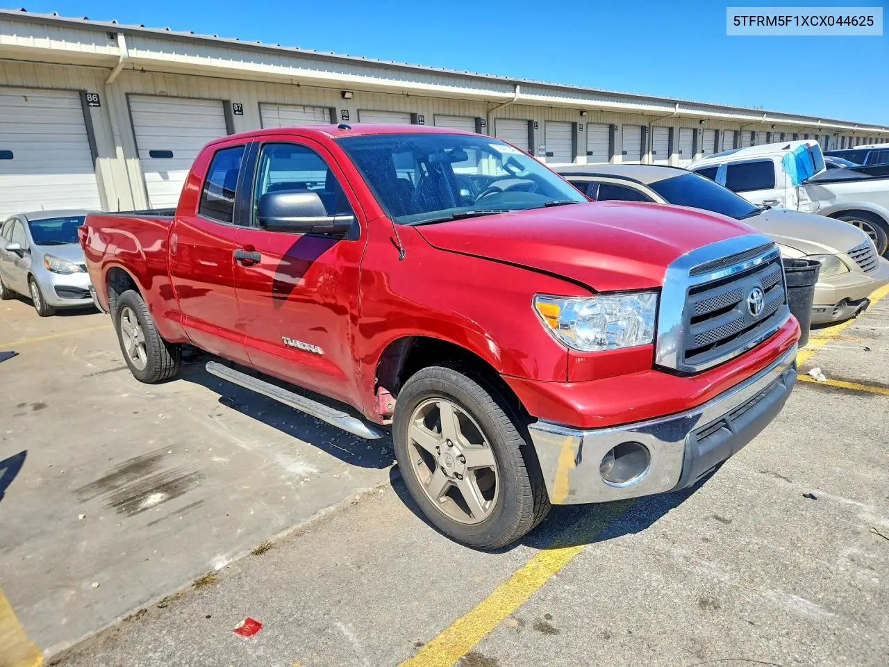 2012 TOYOTA TUNDRA VIN 5TFRM5F1XCX044625 — фото 4