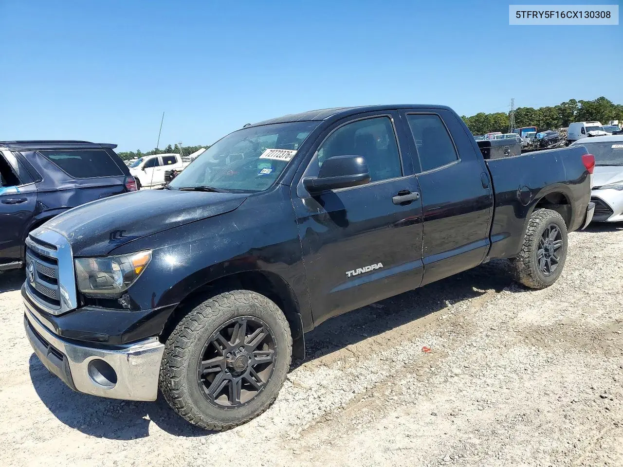TOYOTA TUNDRA 2012, VIN 5TFRY5F16CX130308