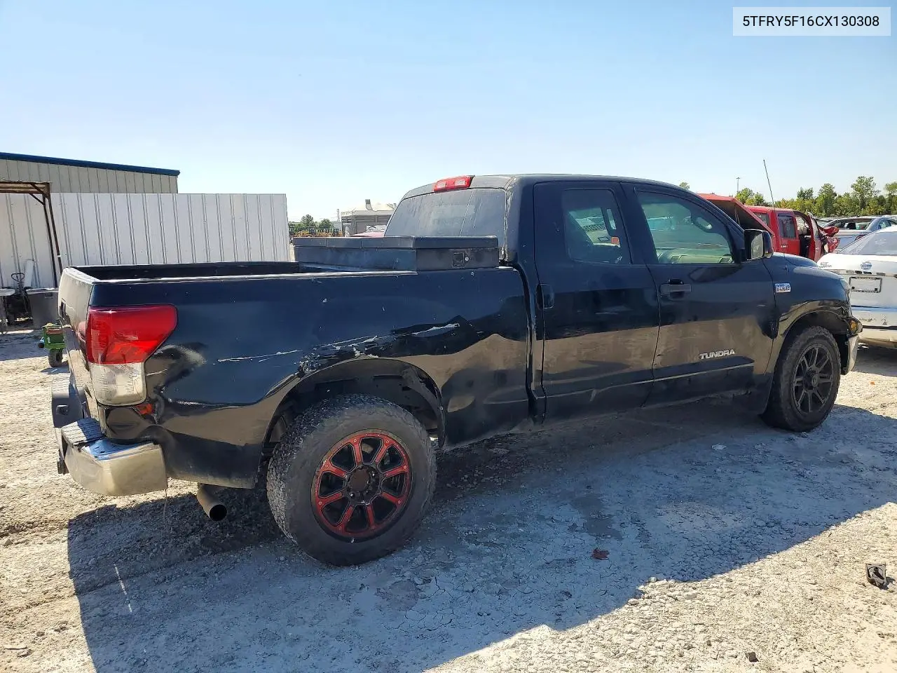 2012 TOYOTA TUNDRA VIN 5TFRY5F16CX130308 — фото 3
