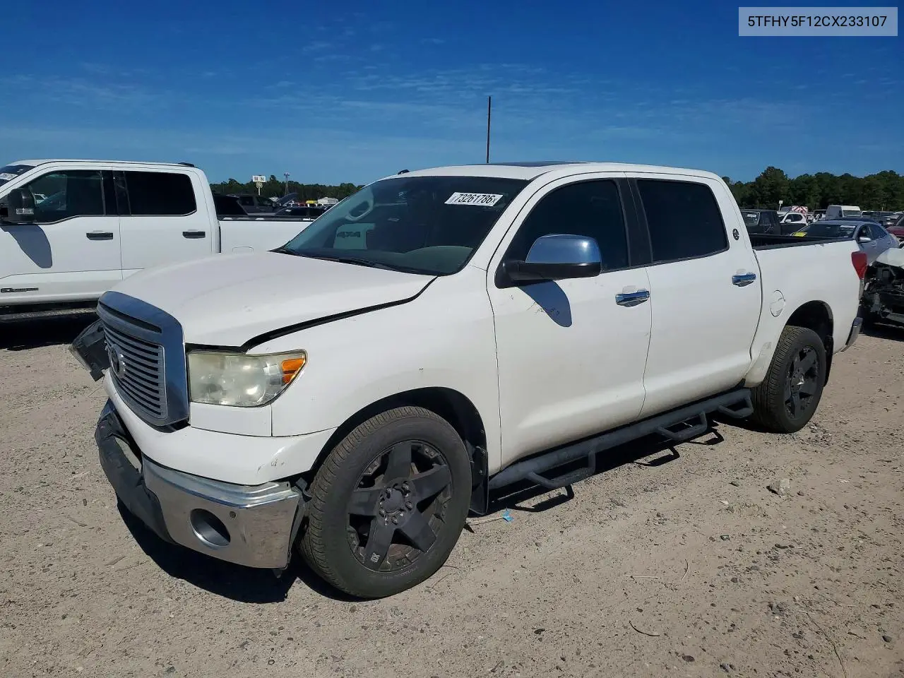 TOYOTA TUNDRA 2012, VIN 5TFHY5F12CX233107