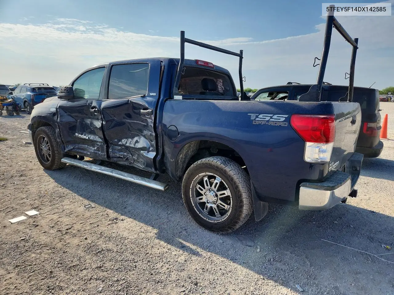 2013 TOYOTA TUNDRA VIN 5TFEY5F14DX142585 — фото 2