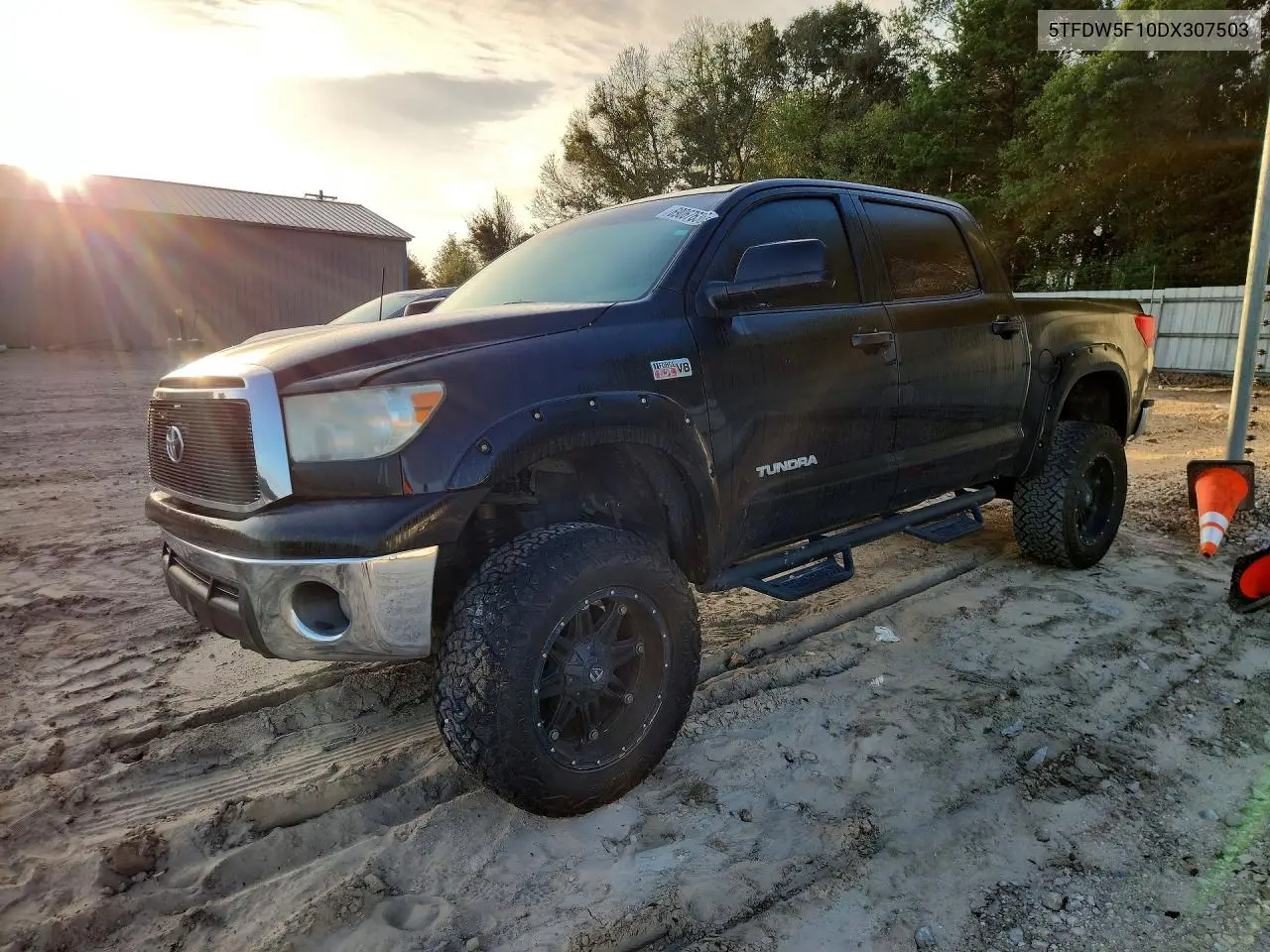 TOYOTA TUNDRA 2013, VIN 5TFDW5F10DX307503