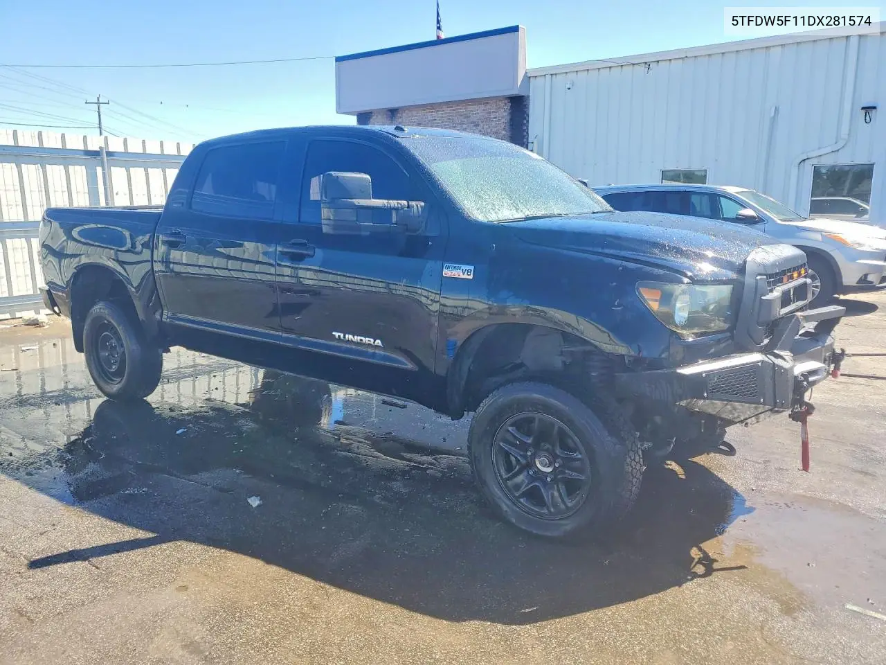2013 TOYOTA TUNDRA VIN 5TFDW5F11DX281574 — фото 4