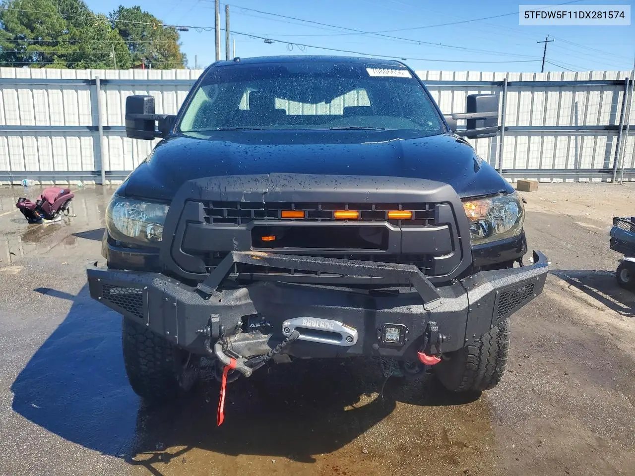 2013 TOYOTA TUNDRA VIN 5TFDW5F11DX281574 — фото 5