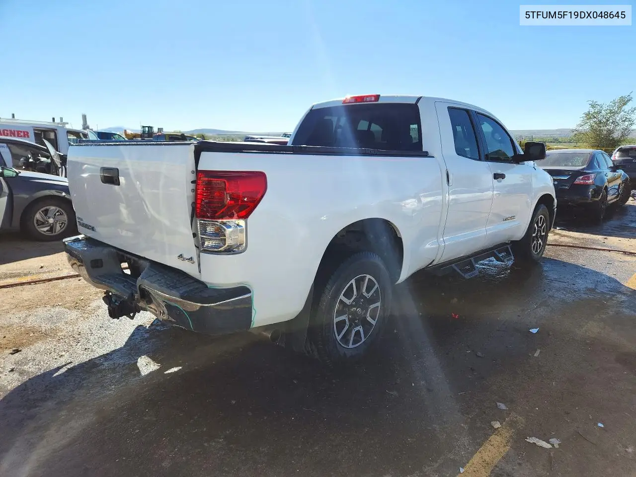 2013 TOYOTA TUNDRA VIN 5TFUM5F19DX048645 — фото 3