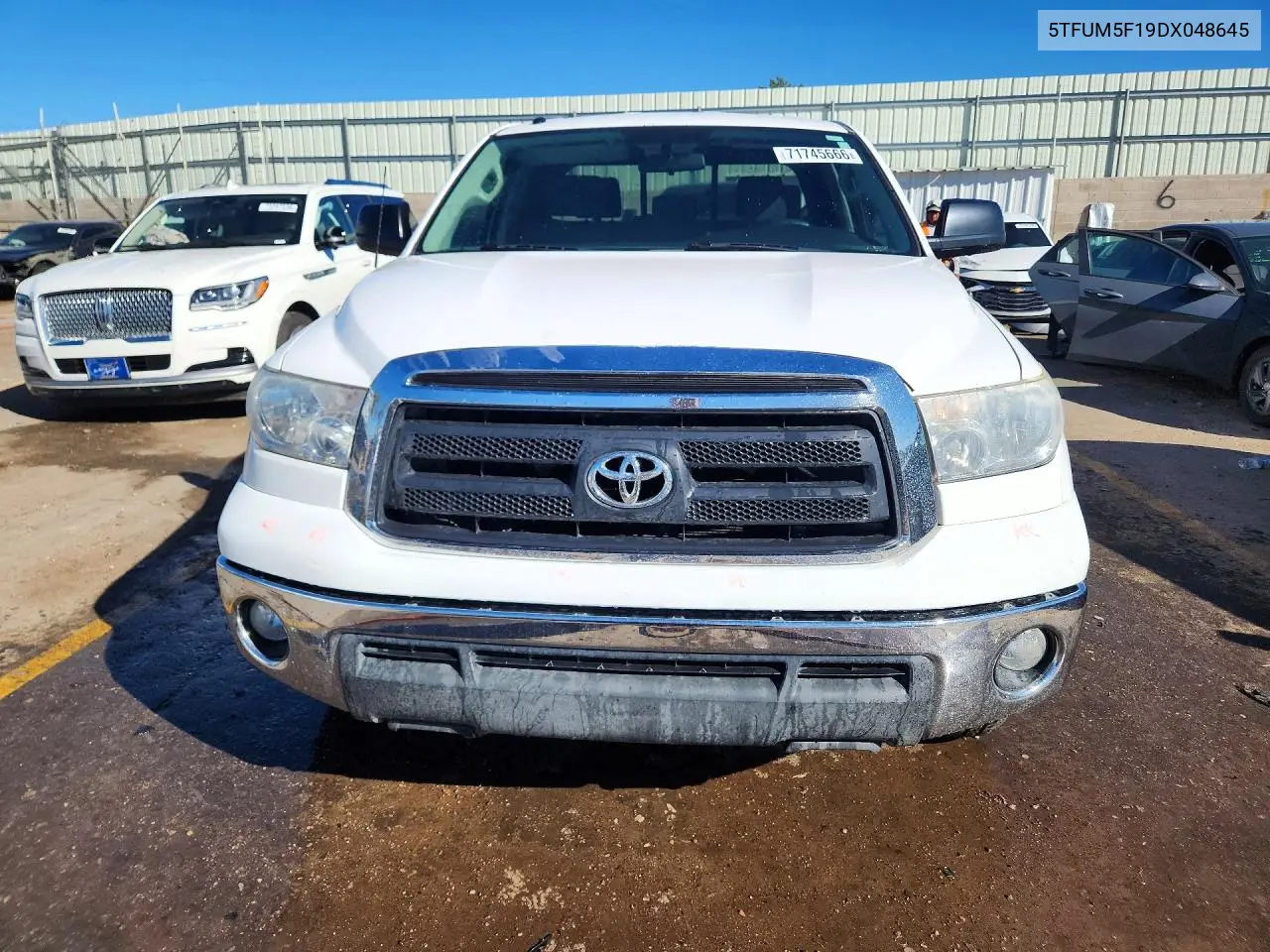2013 TOYOTA TUNDRA VIN 5TFUM5F19DX048645 — фото 5