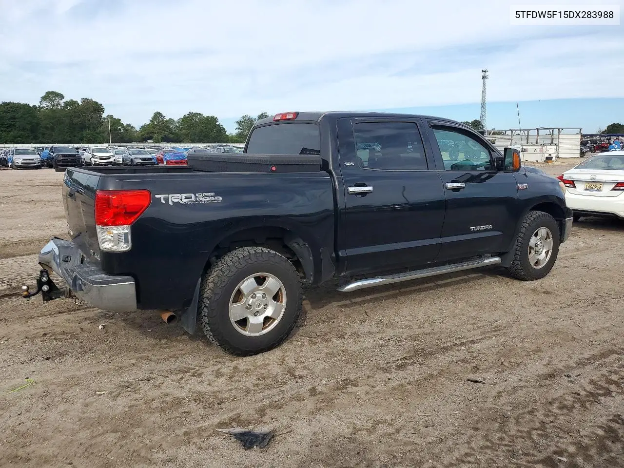 2013 TOYOTA TUNDRA VIN 5TFDW5F15DX283988 — фото 4