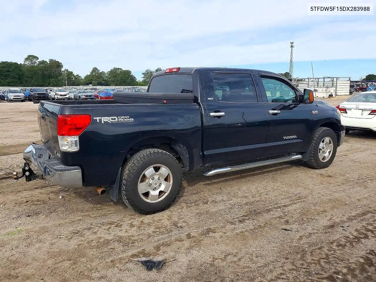 2013 TOYOTA TUNDRA VIN 5TFDW5F15DX283988 — фото 5