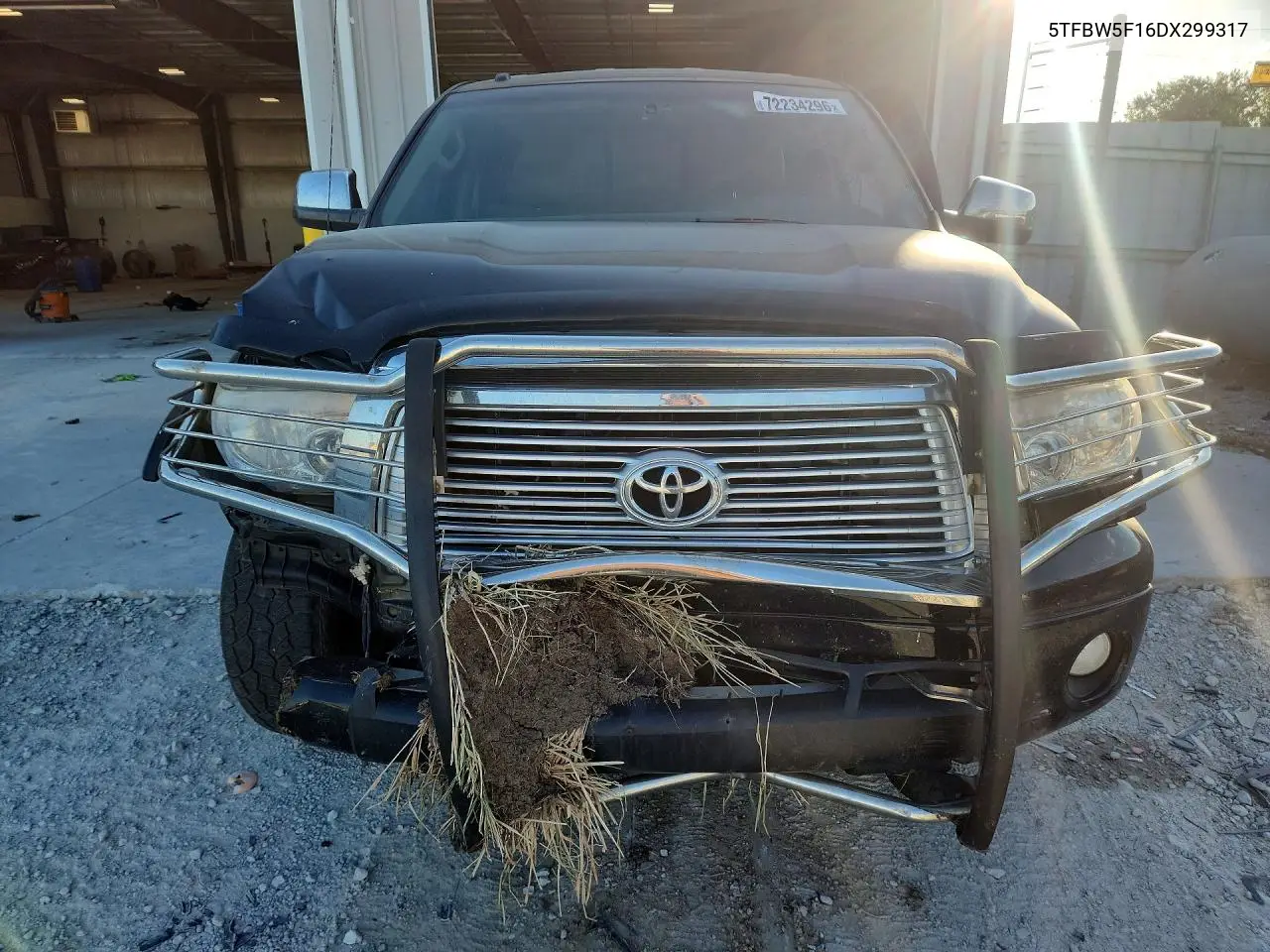 2013 TOYOTA TUNDRA VIN 5TFBW5F16DX299317 — фото 5
