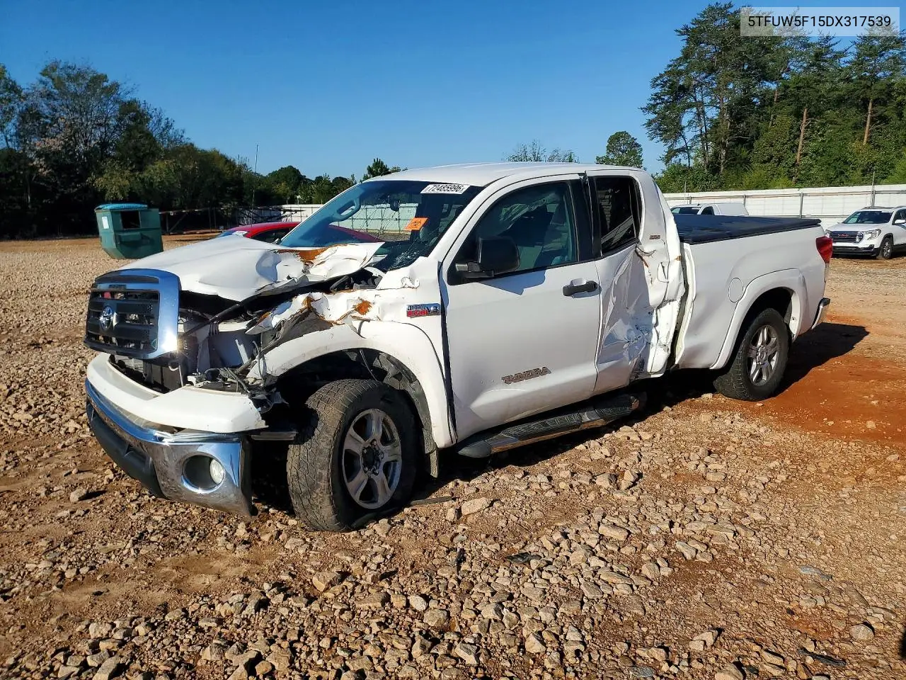 TOYOTA TUNDRA 2013, VIN 5TFUW5F15DX317539