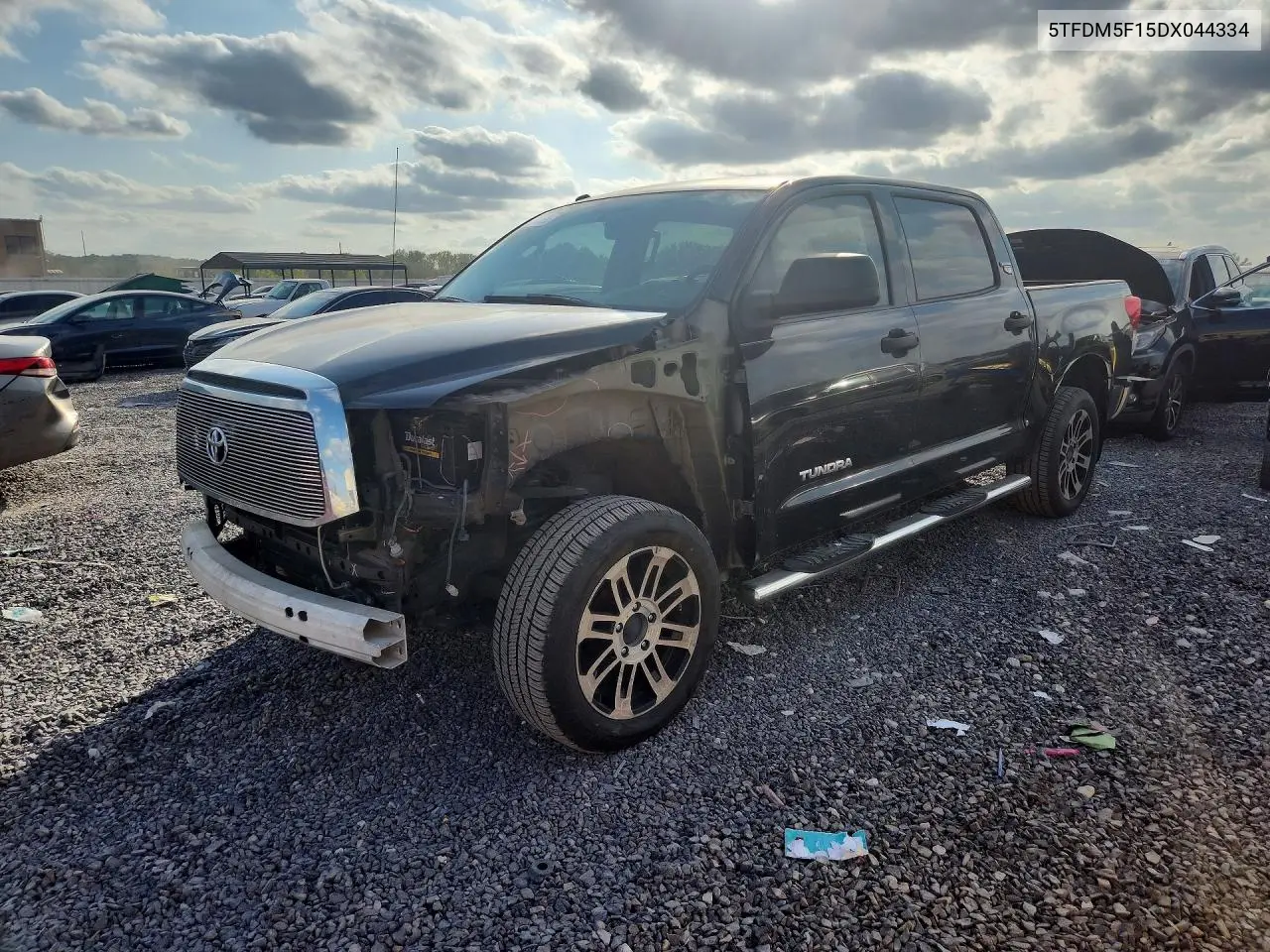 TOYOTA TUNDRA 2013, VIN 5TFDM5F15DX044334