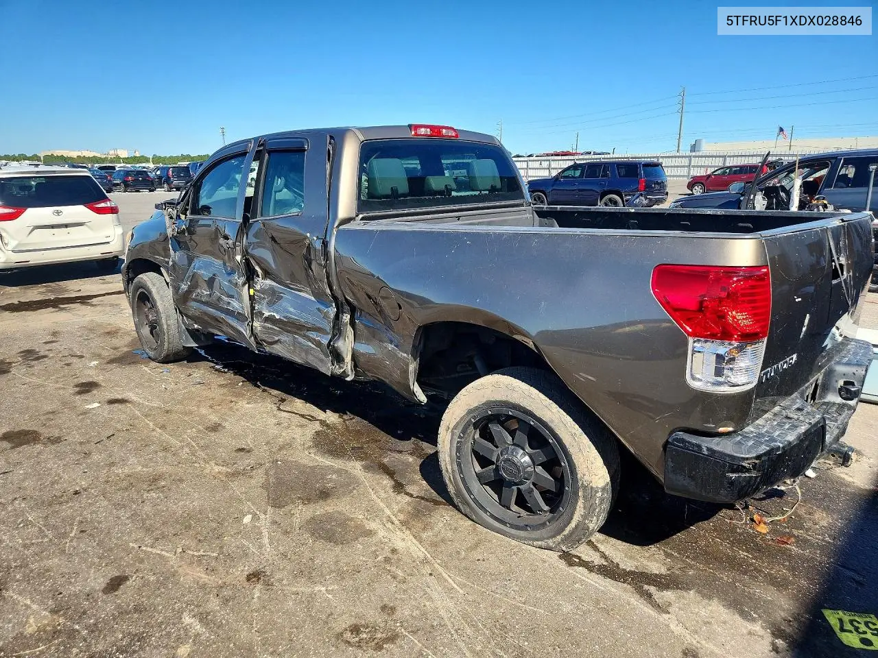 2013 TOYOTA TUNDRA VIN 5TFRU5F1XDX028846 — фото 2