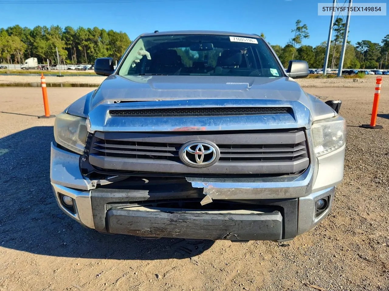 2014 TOYOTA TUNDRA VIN 5TFEY5F15EX149854 — фото 5