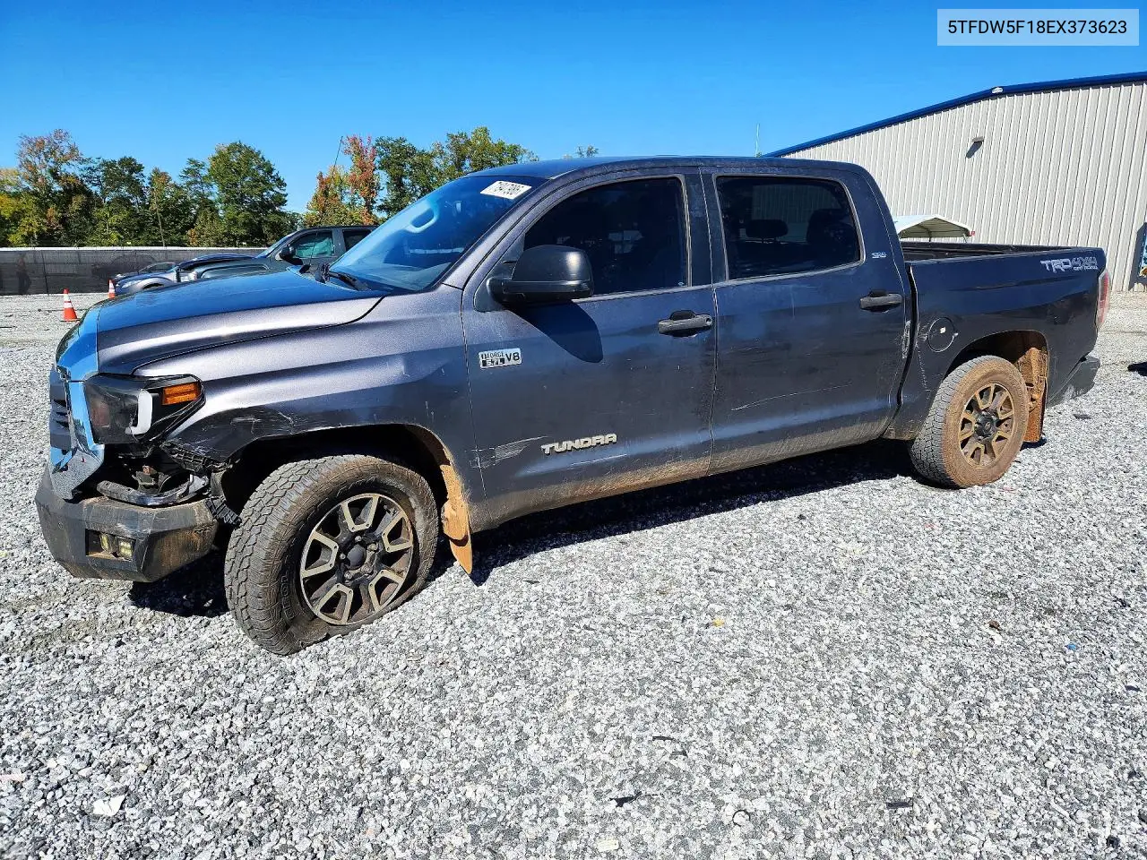TOYOTA TUNDRA 2014, VIN 5TFDW5F18EX373623