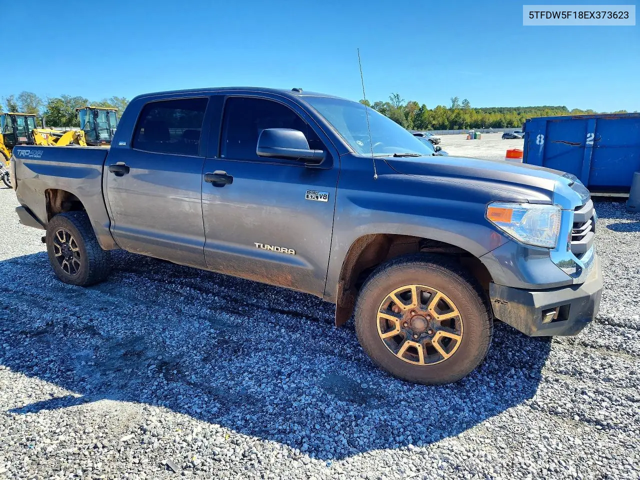 2014 TOYOTA TUNDRA VIN 5TFDW5F18EX373623 — фото 4