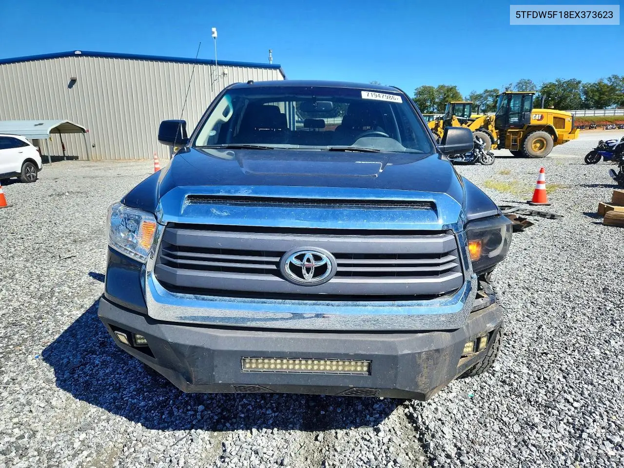 2014 TOYOTA TUNDRA VIN 5TFDW5F18EX373623 — фото 5