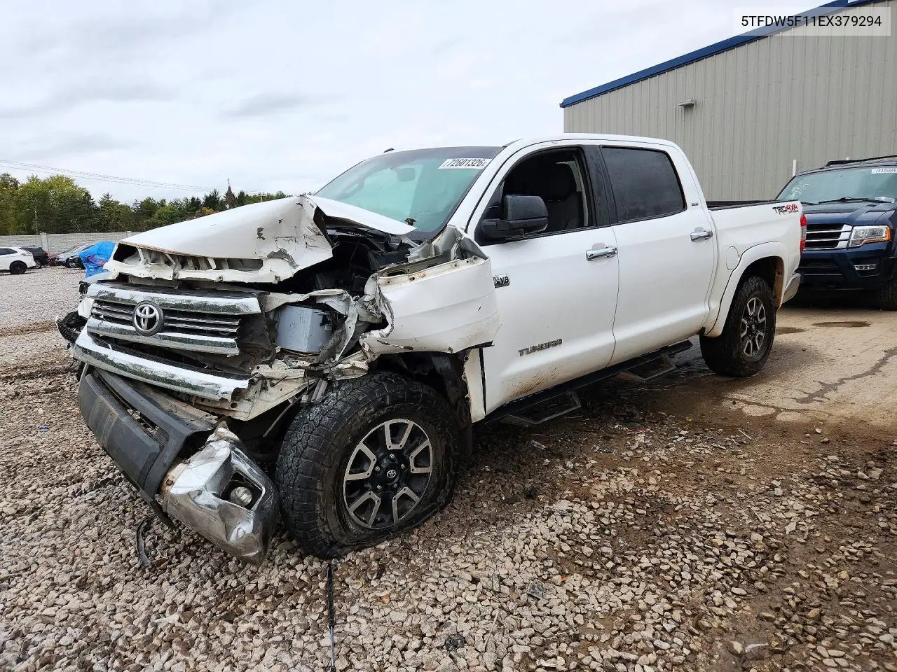 TOYOTA TUNDRA 2014, VIN 5TFDW5F11EX379294