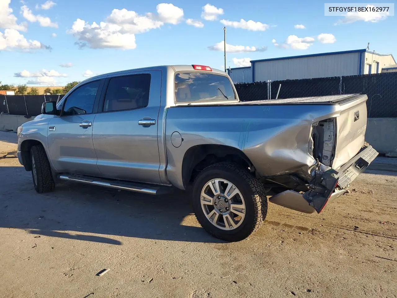 2014 TOYOTA TUNDRA VIN 5TFGY5F18EX162977 — фото 2