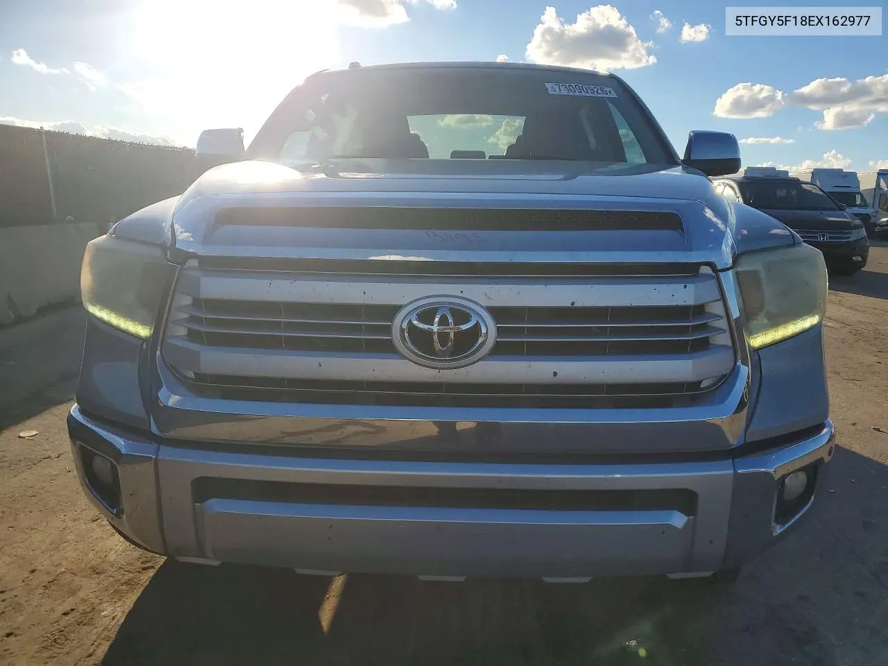 2014 TOYOTA TUNDRA VIN 5TFGY5F18EX162977 — фото 5