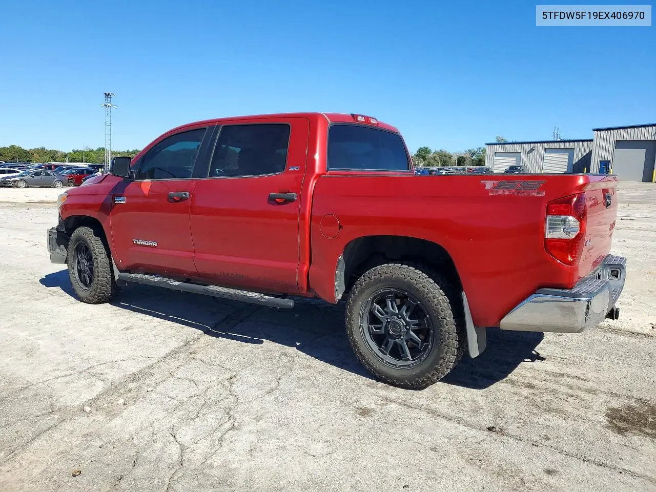 2014 TOYOTA TUNDRA VIN 5TFDW5F19EX406970 — фото 2