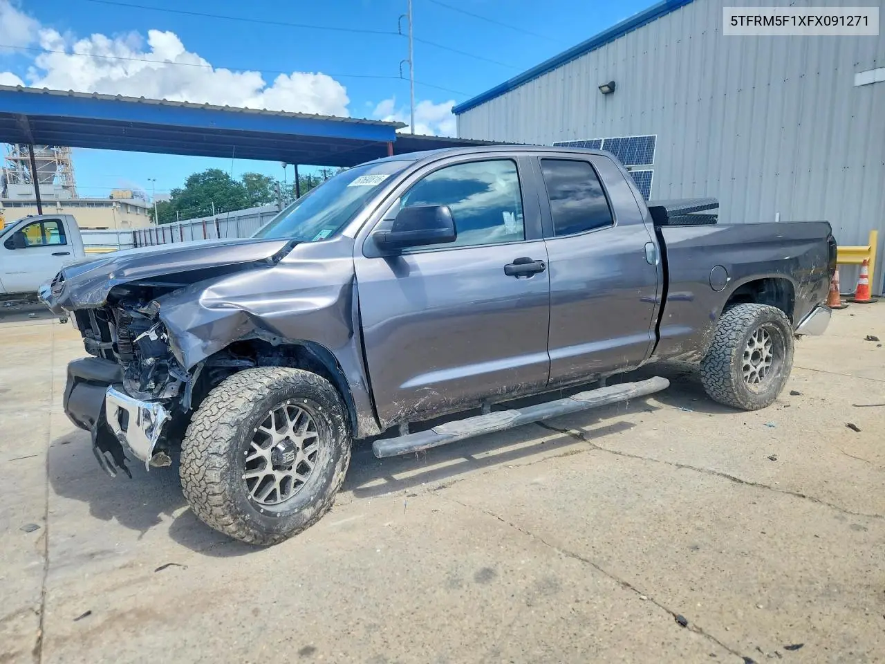 TOYOTA TUNDRA 2015, VIN 5TFRM5F1XFX091271