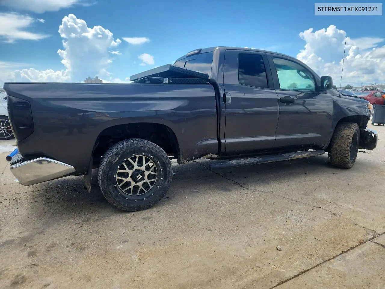 2015 TOYOTA TUNDRA VIN 5TFRM5F1XFX091271 — фото 3