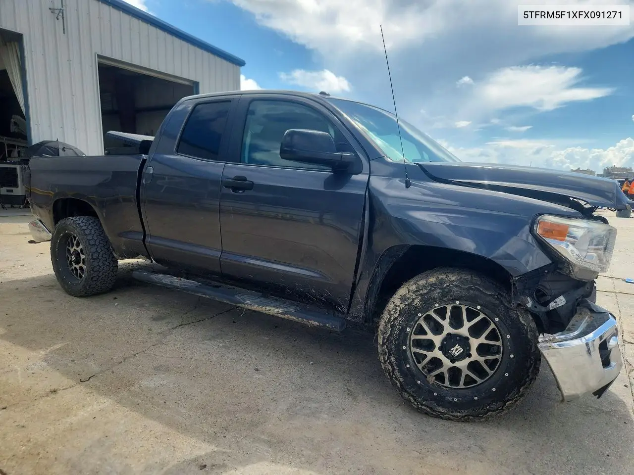 2015 TOYOTA TUNDRA VIN 5TFRM5F1XFX091271 — фото 4