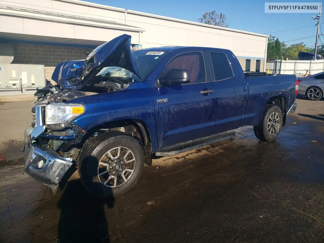TOYOTA TUNDRA 2015, VIN 5TFUY5F11FX478550