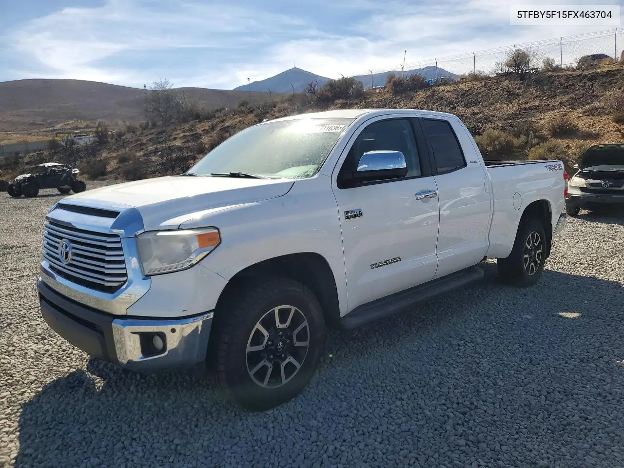TOYOTA TUNDRA 2015, VIN 5TFBY5F15FX463704