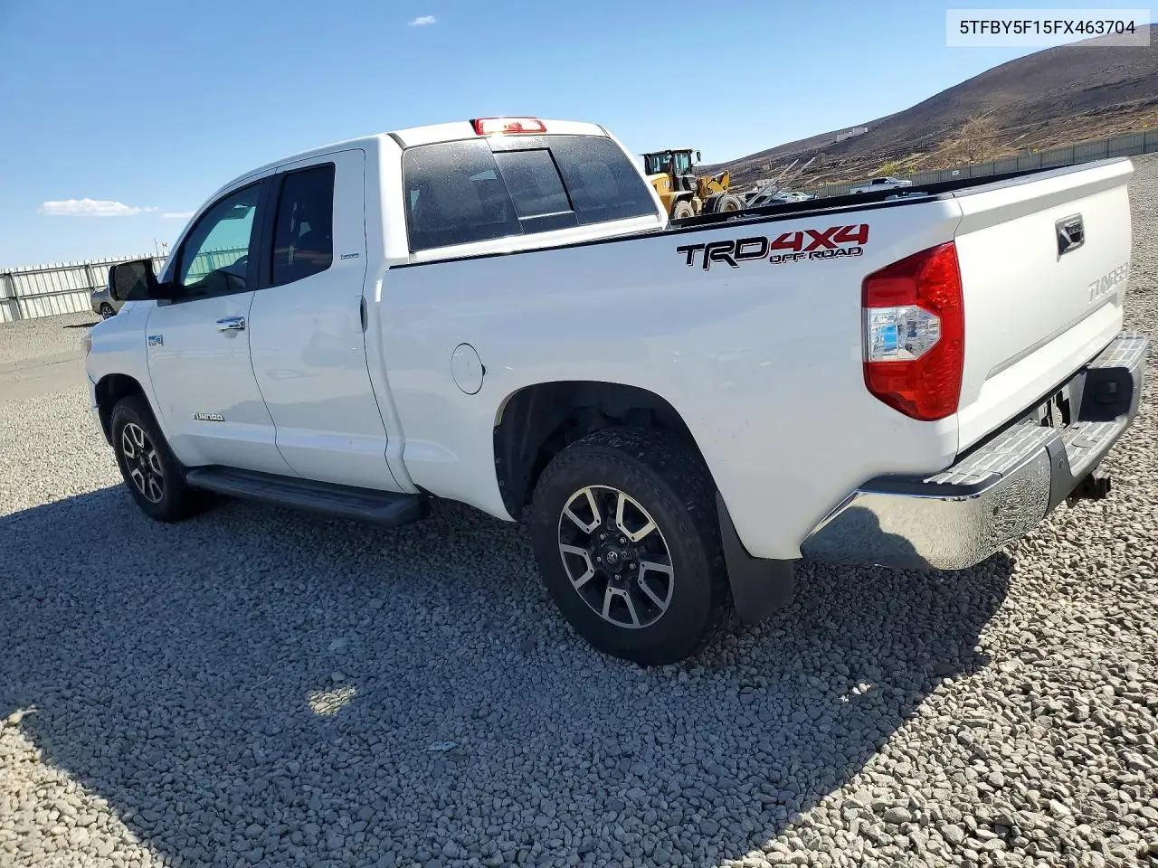 2015 TOYOTA TUNDRA VIN 5TFBY5F15FX463704 — фото 2