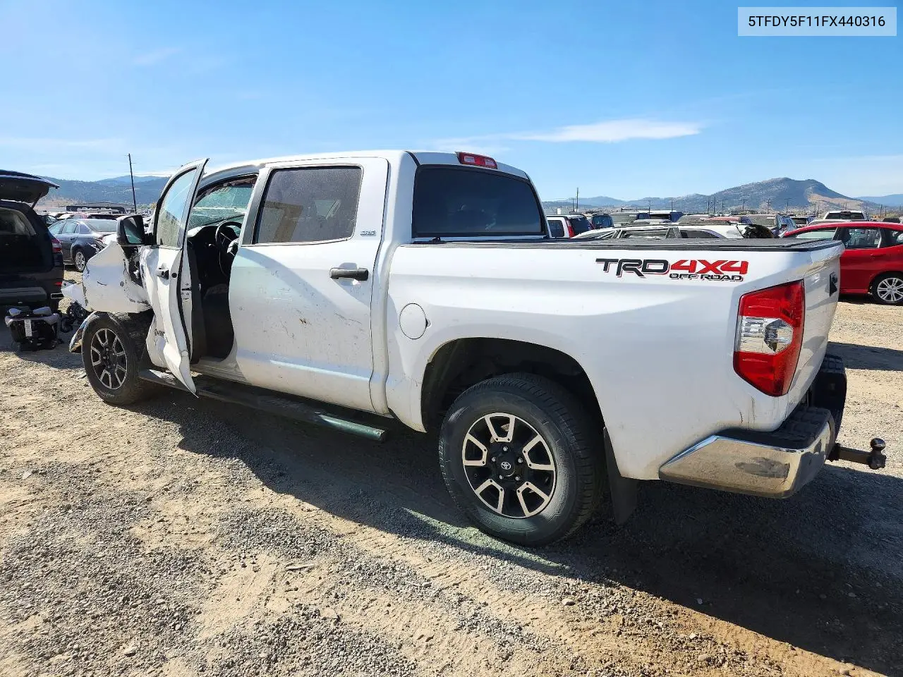 2015 TOYOTA TUNDRA VIN 5TFDY5F11FX440316 — фото 2