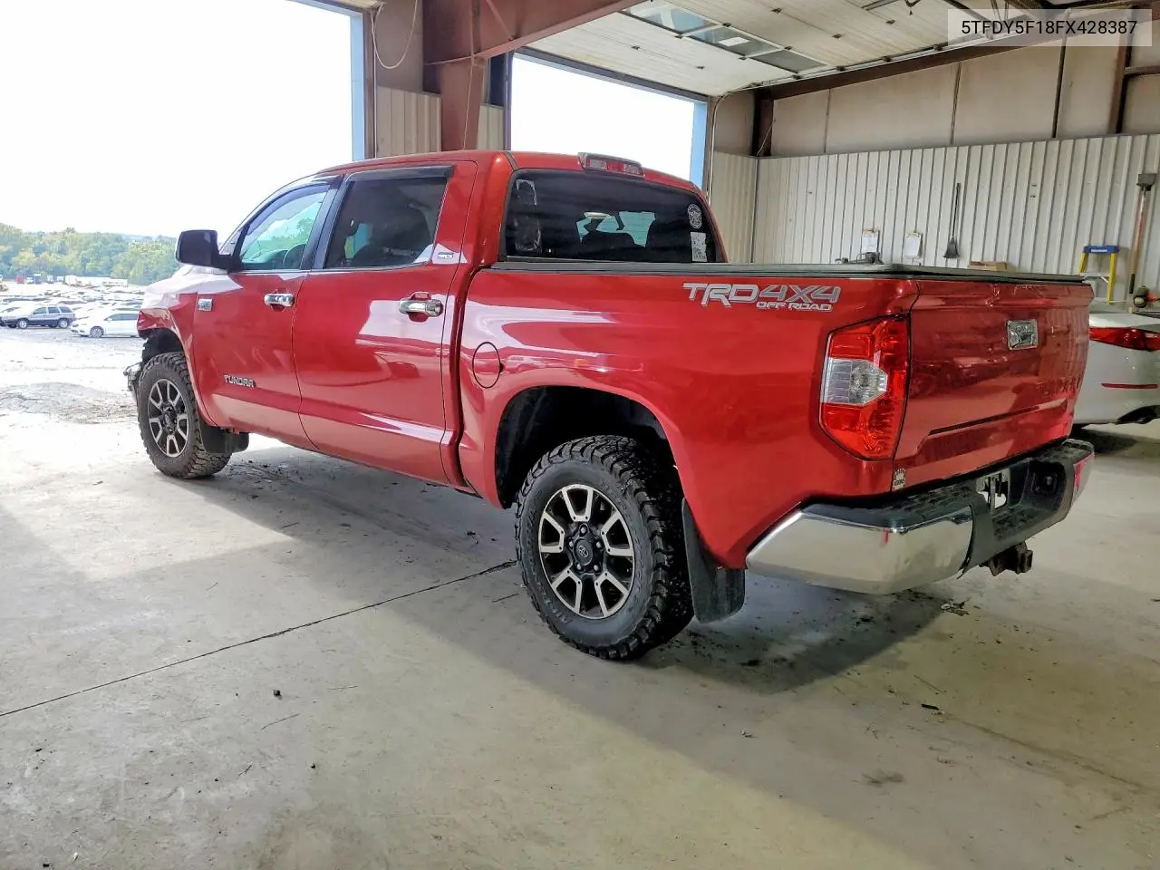 2015 TOYOTA TUNDRA VIN 5TFDY5F18FX428387 — фото 2