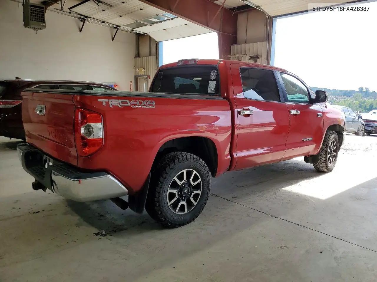 2015 TOYOTA TUNDRA VIN 5TFDY5F18FX428387 — фото 3