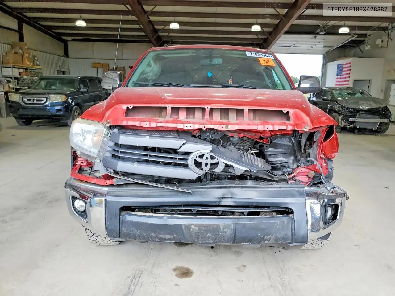 2015 TOYOTA TUNDRA VIN 5TFDY5F18FX428387 — фото 5