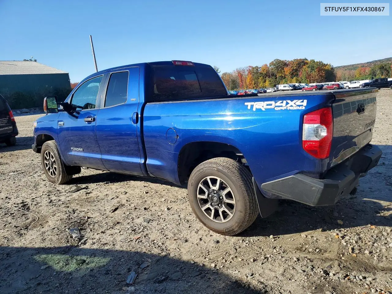 2015 TOYOTA TUNDRA VIN 5TFUY5F1XFX430867 — фото 2
