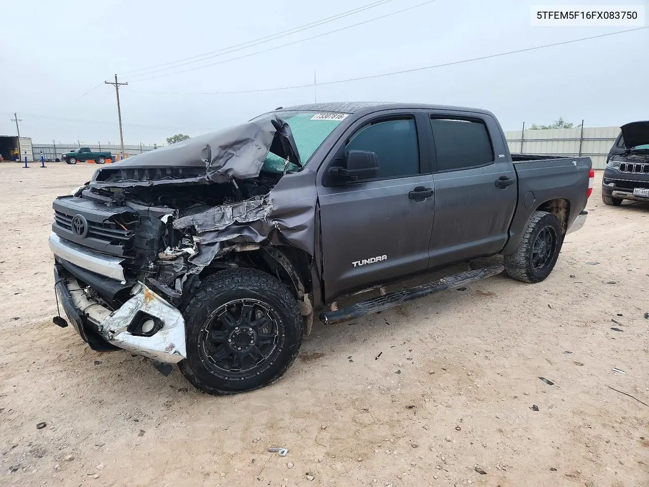 TOYOTA TUNDRA 2015, VIN 5TFEM5F16FX083750