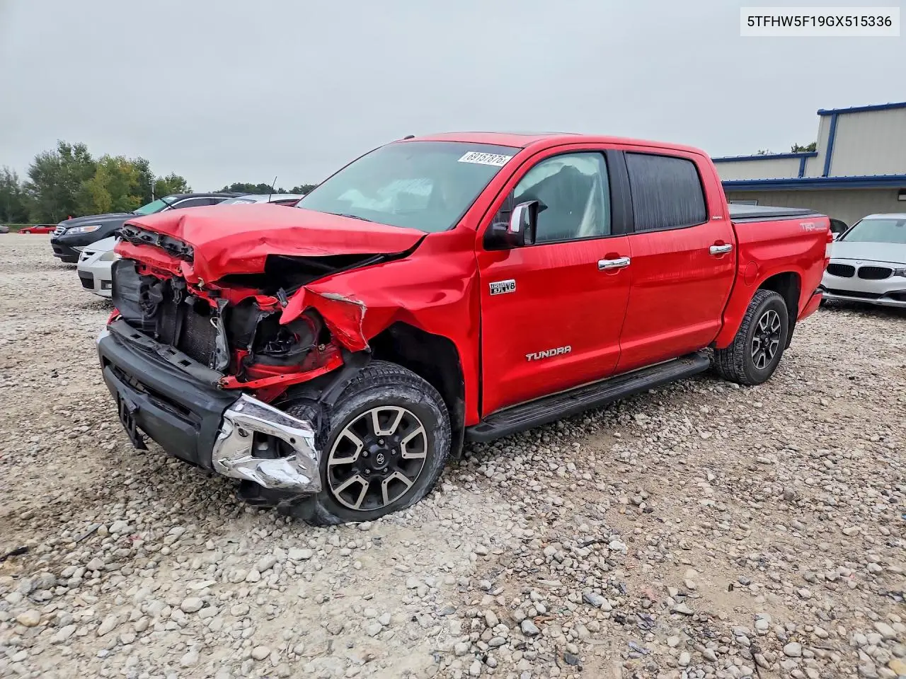 TOYOTA TUNDRA 2016, VIN 5TFHW5F19GX515336