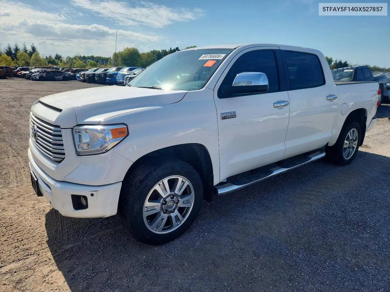 TOYOTA TUNDRA 2016, VIN 5TFAY5F14GX527857