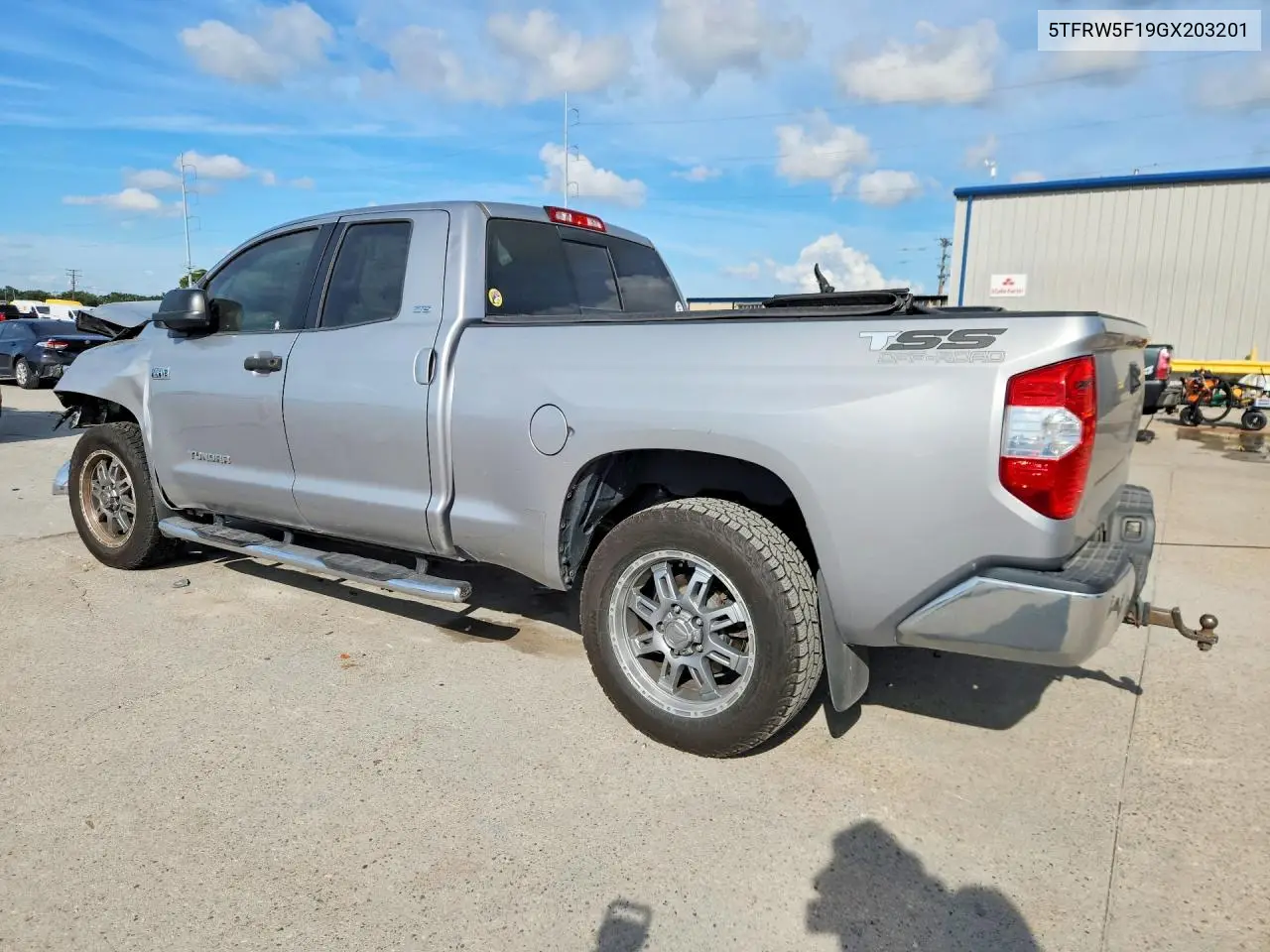 2016 TOYOTA TUNDRA VIN 5TFRW5F19GX203201 — фото 2